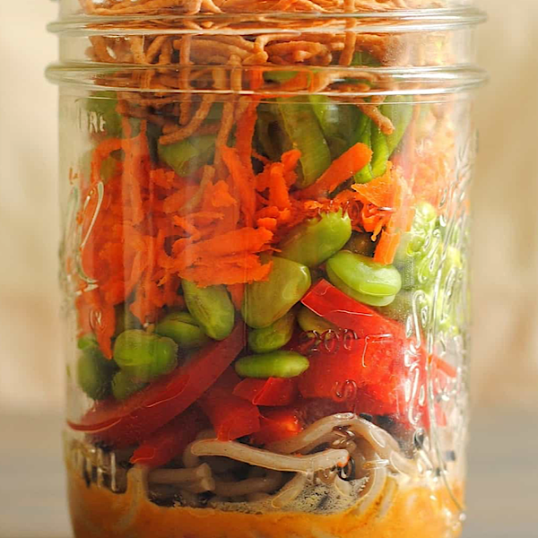 Asian Noodle Jar Salad